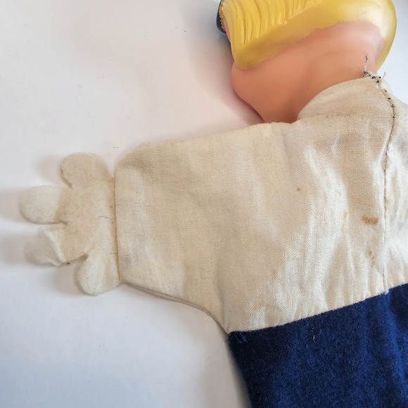 1960s VINTAGE DUTCH BOY PAINT Hand Puppet Toy - Picture 6 of 13